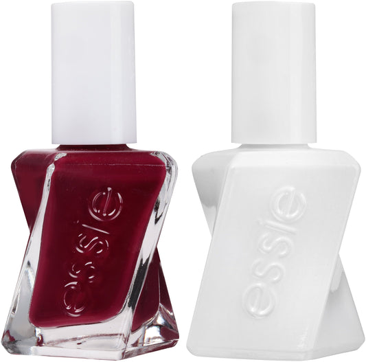 essie Gel Couture Longwear Nail Polish + Top Coat Kit, Gala-Vanting, 0.46 fl. oz.