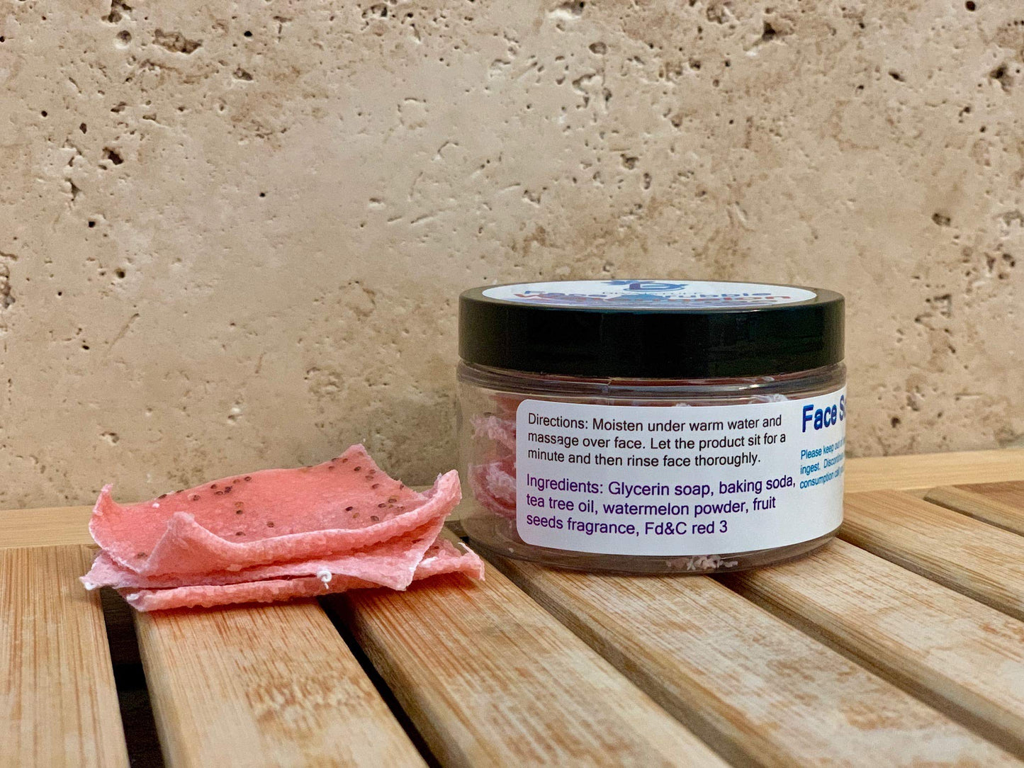 Diva Stuff Face Scrubbie - Exfoliating Face Scrub Pads - Blackhead/Whitehead Acne Reducing Skincare Tool - Promotes New Skin Cell Turn Over - 12 Pads