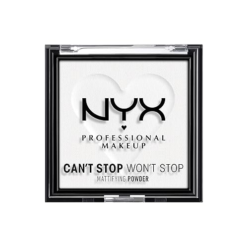 NYX PROFESSIONAL MAKEUP Can't Stop Won't Stop Mattifying Pressed Powder - Bright Translucent