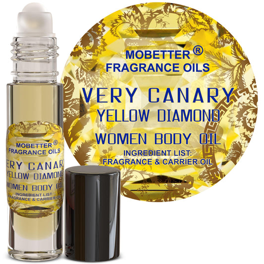 MOBETTER FRAGRANCE OILS Very Canary Yellow Diamond Perfume Fragrance Body Oil for Women Beauty & Personal Care MOBETTER FRAGRANCE OILS