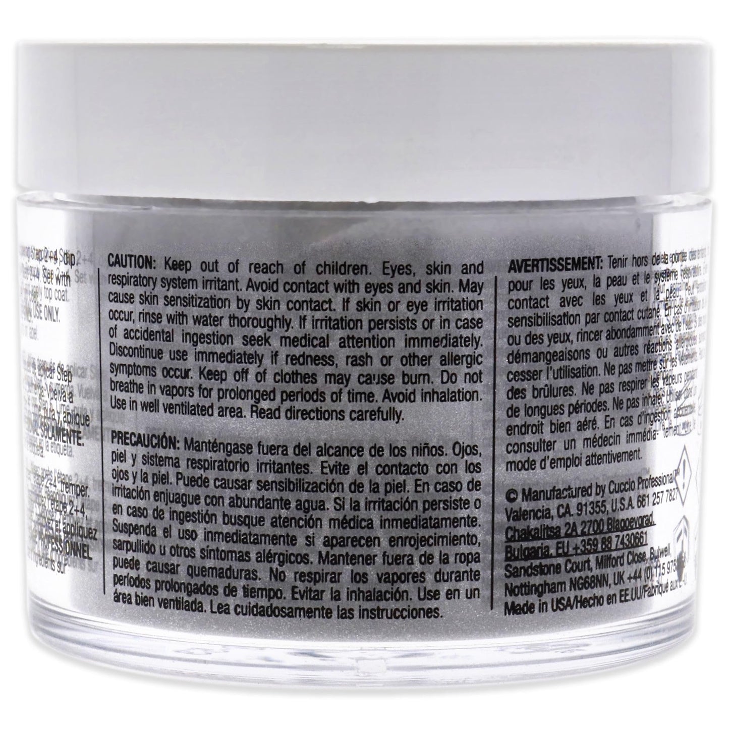 Cuccio Colour Powder Nail Polish - Lacquer For Manicures And Pedicures - Highly Pigmented Powder That Is Finely Milled - Durable Finish With A Beauty & Personal Care Cuccio