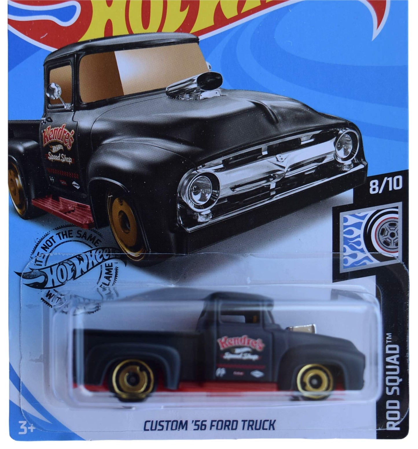 Hot Wheels Custom '56 Ford Truck 227/250, Black