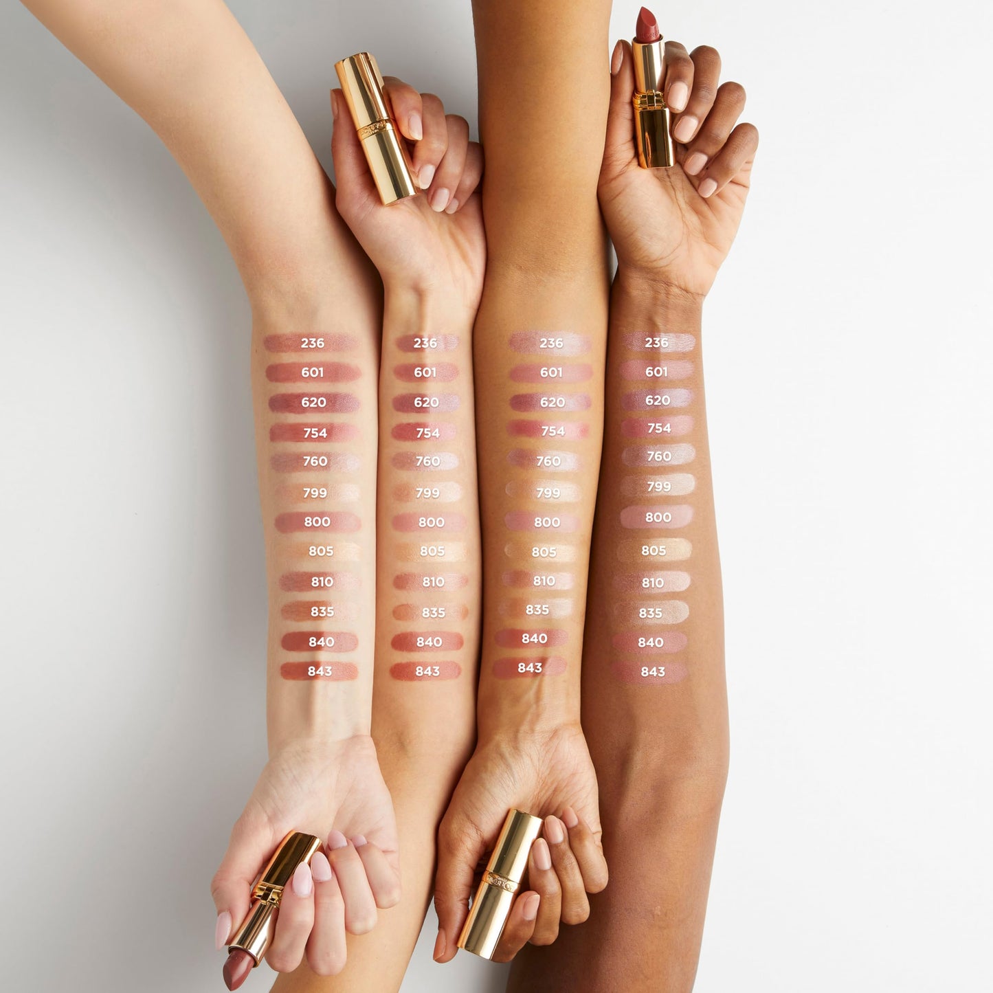L'Oreal Paris Colour Riche Lipcolour, Golden Splendor [805], 0.13 oz (Pack of 3)