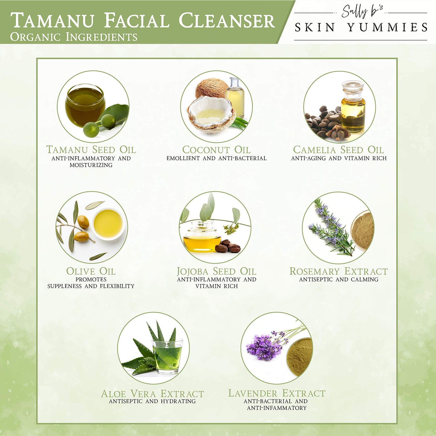 Sally B's Tamanu Luxury Cleansing Milk