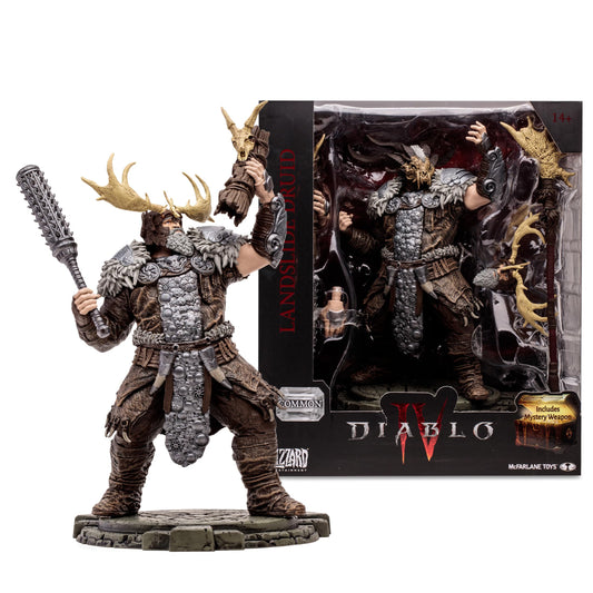 McFarlane Toys - Diablo IV Landslide Druid (Common) 1:12 Scale Posed Figure