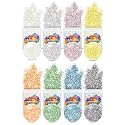 MARBLERS Holographic Glitter [Mixed 8 Color Set] 4oz (112g) | Chunky | Non-Toxic, Vegan, Cruelty-Free | Face, Body, Eyeshadow, Hair, Party Makeup |