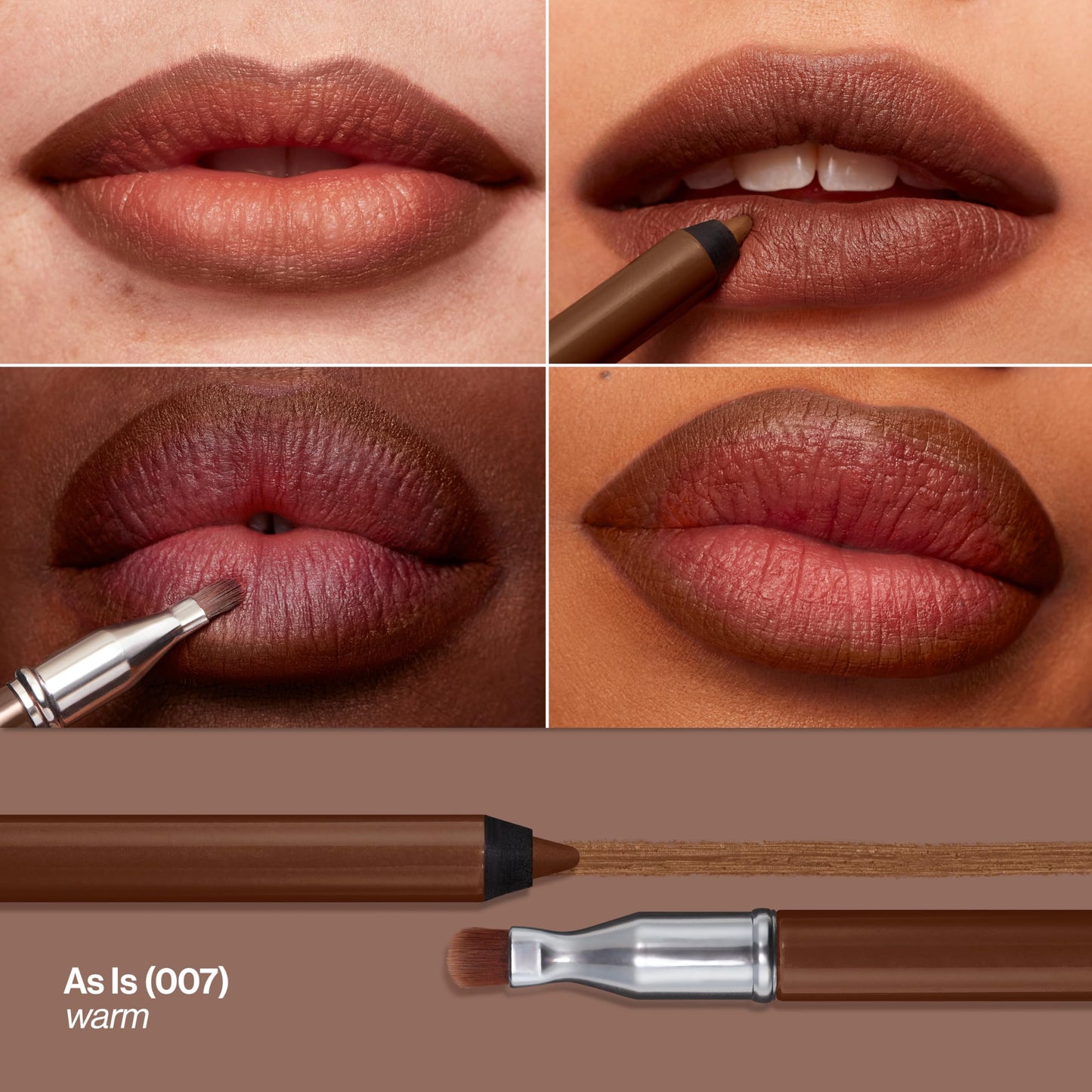Revlon ColorStay Multi-Liner, Creamy Formula, Multiuse For Lips, Eyes & Face, Precision Brush for Easy Blending, 007 As Is