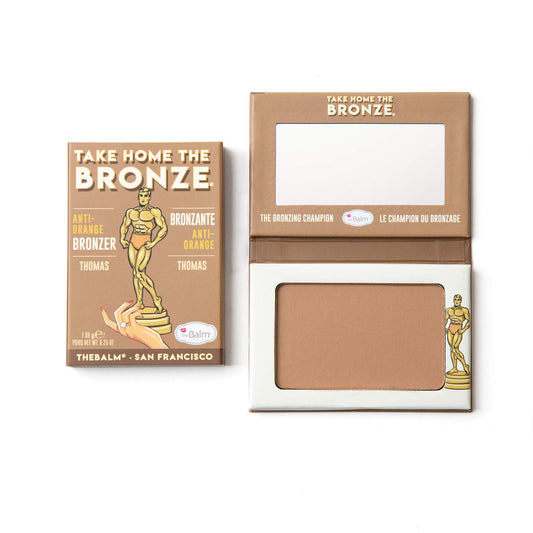 theBalm Take Home The Bronze, Contour Powder, Anti-Orange Bronzer, Thomas (Toni)