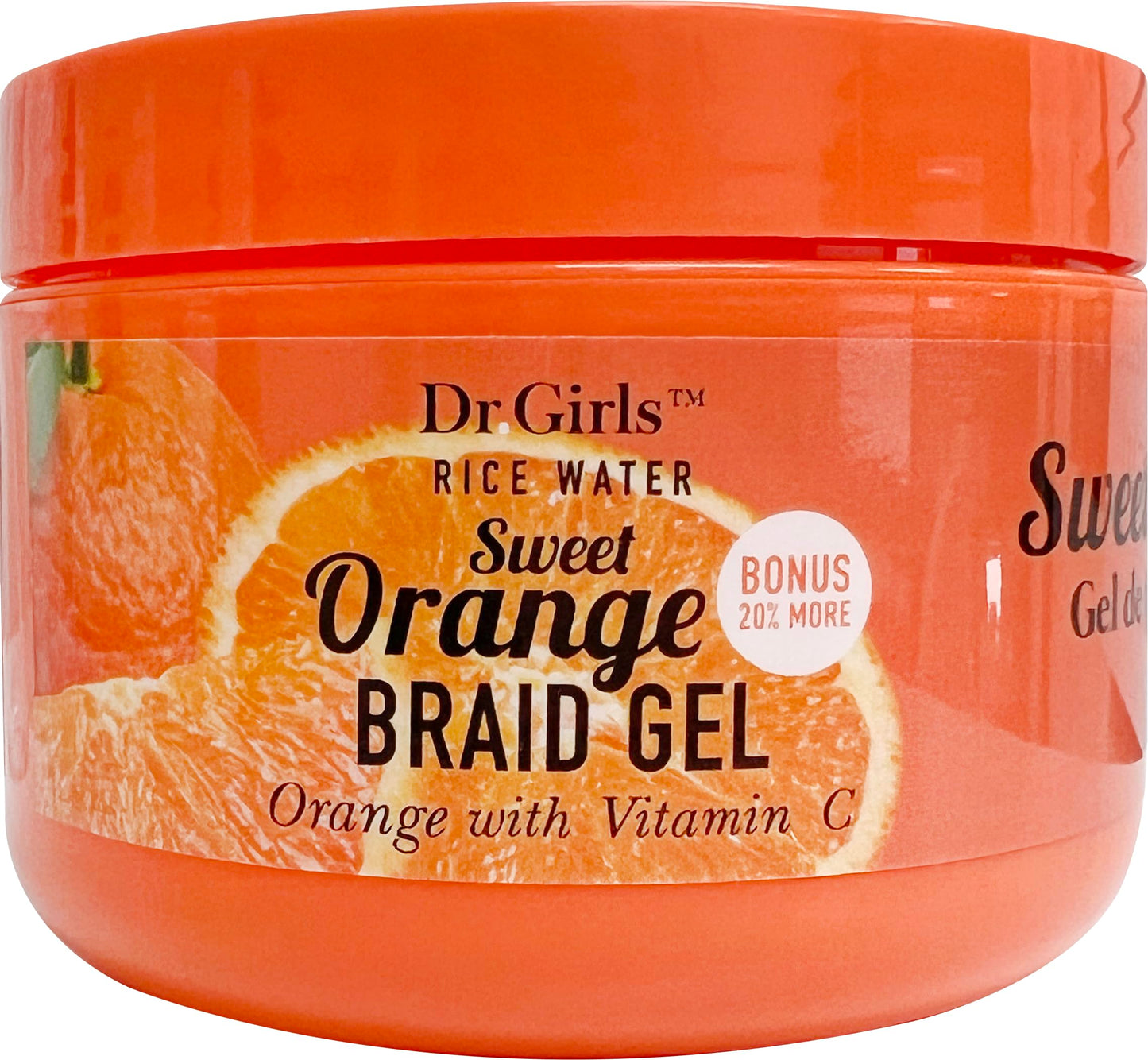Dr Girls Rice Water Sweet Orange Lock and Twists Braid Gel