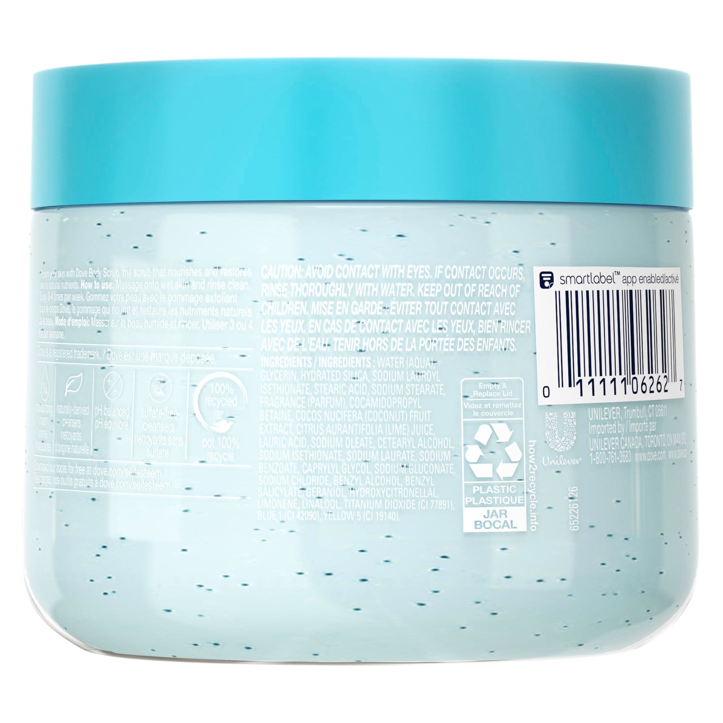 Dove Moisturizing Body Scrub - Coconut & Lime, pH?Balanced Whipped Texture, Skin?Renewing Exfoliator, 15 oz Beauty & Personal Care Dove