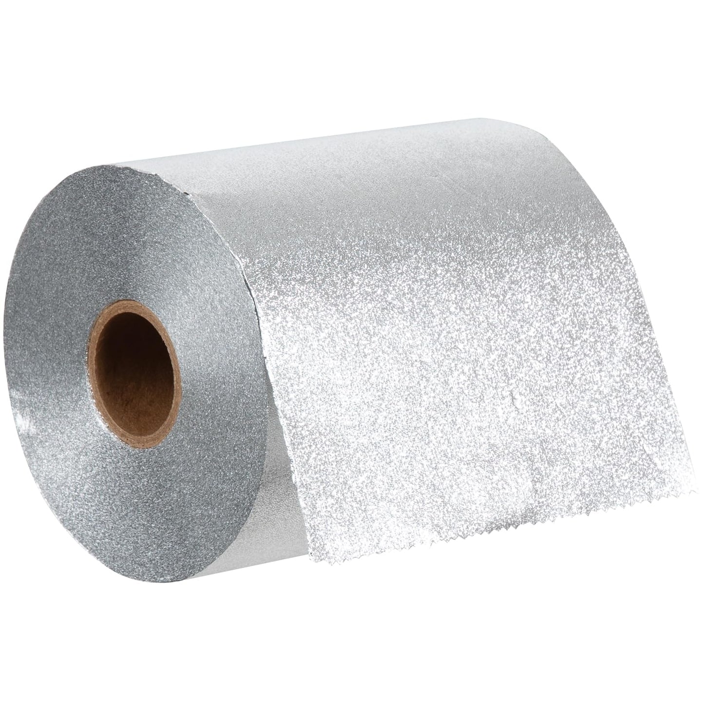 ForPro Professional Collection Expert Embossed Aluminum Foil Roll, 320 Ft Hair Foils for Color Application and Highlighting Services, Silver, Medium