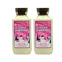 Bath & Body Works Body Lotion Pack of 2, 8oz Each (Twisted Peppermint)