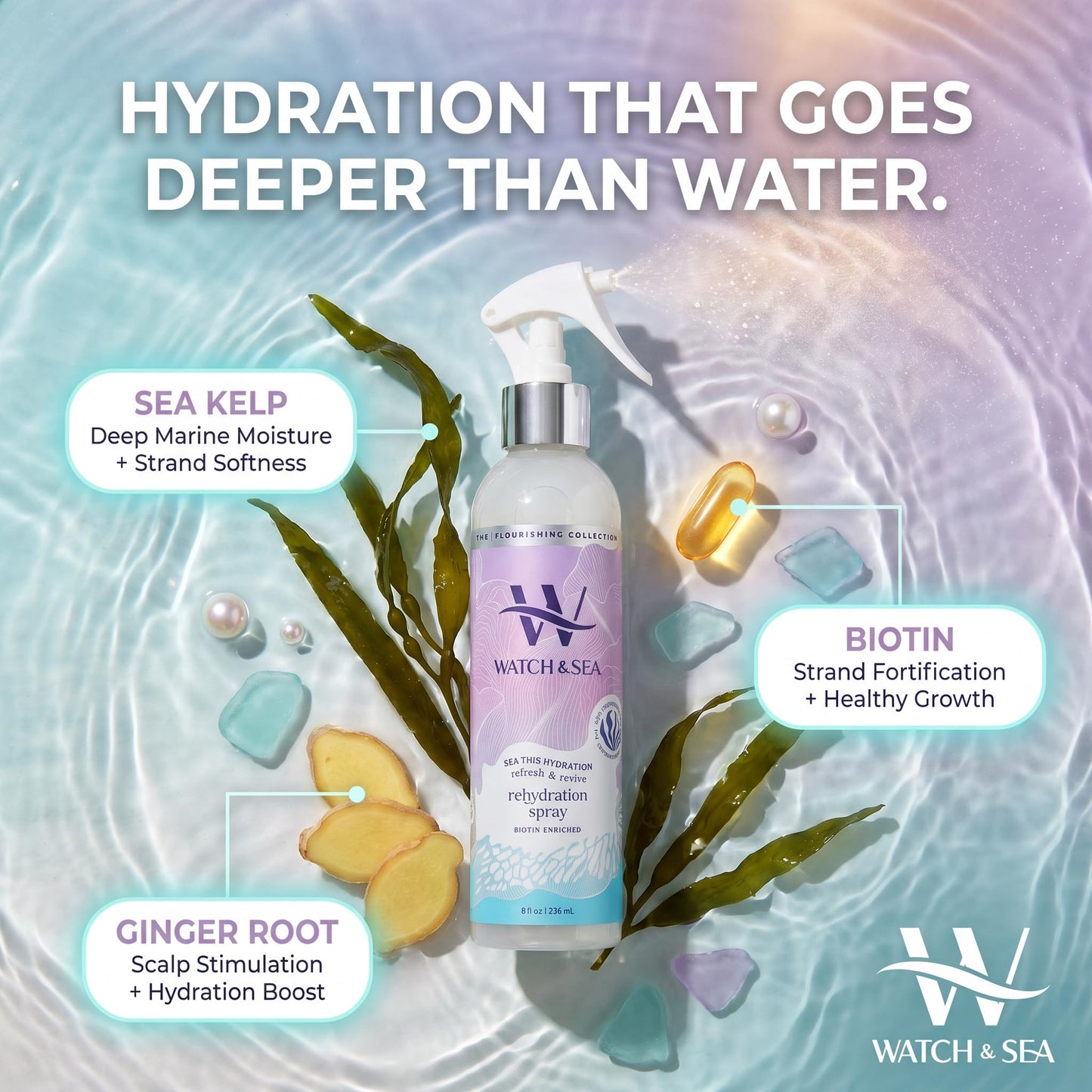Watch & Sea “SEA THIS HYDRATION” Refresh & Revive Rehydration Spray