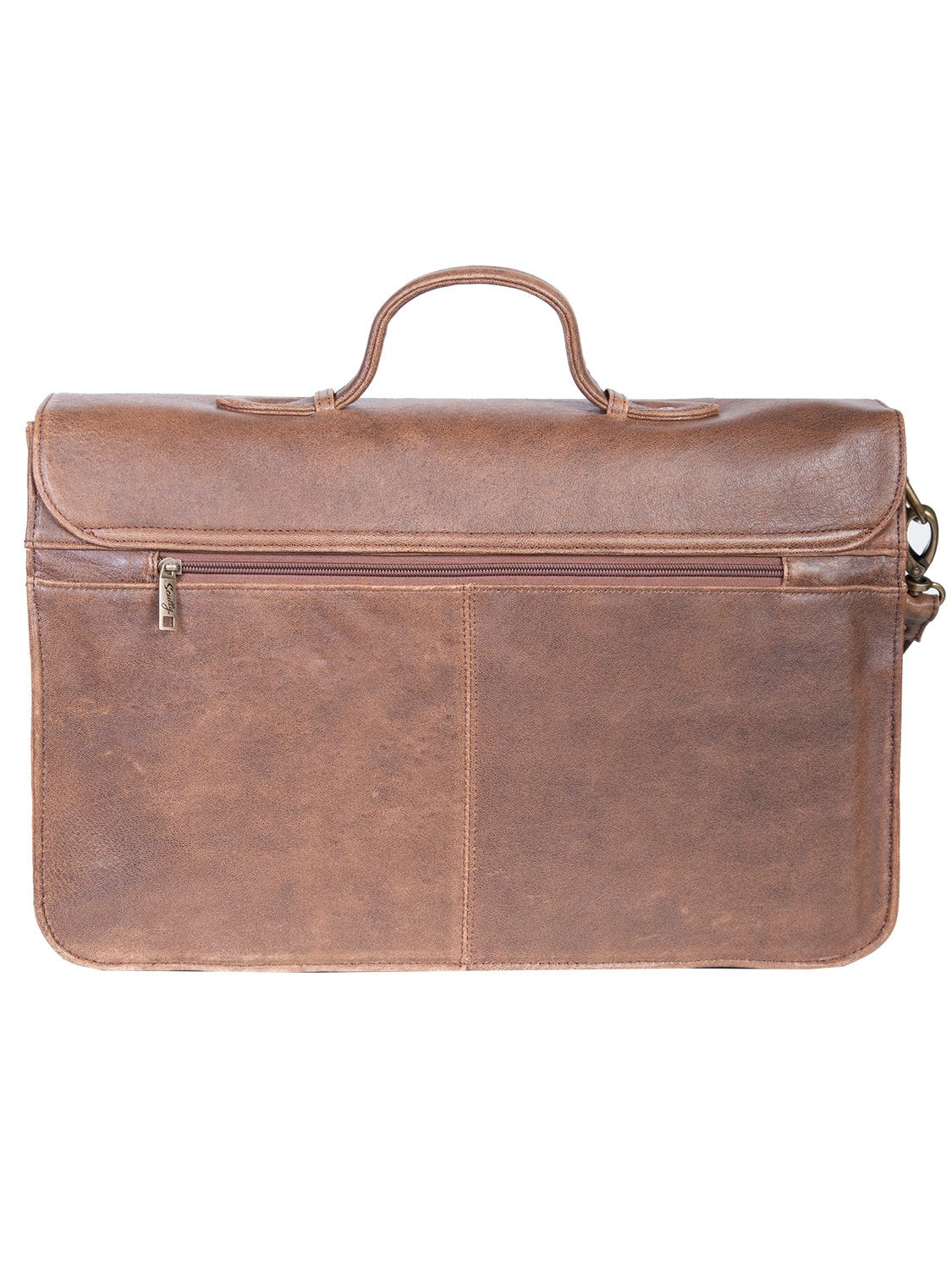 Scully 81st Aero Squadron Workbag (Antique Brown)