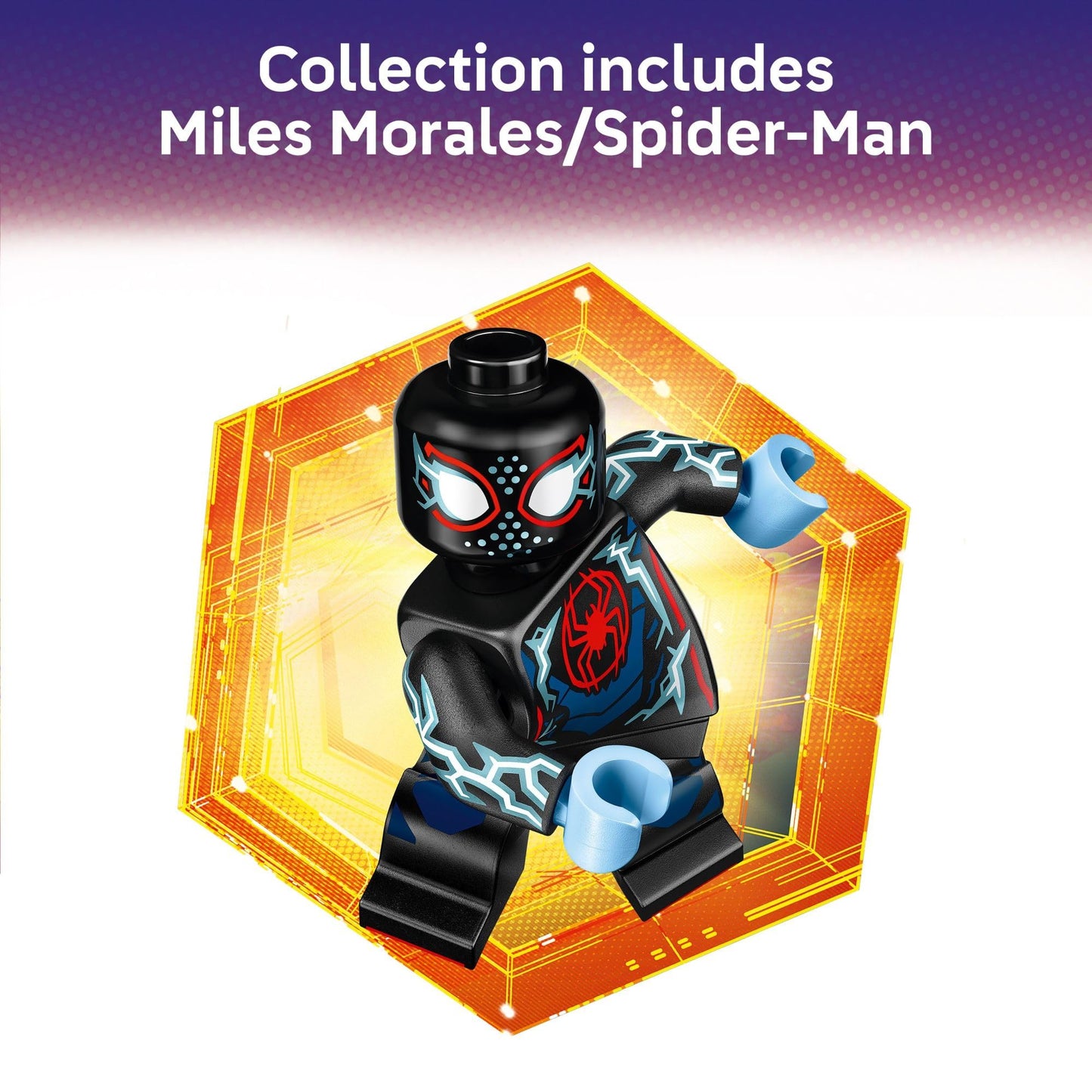 LEGO Minifigures Spider-Man: Across The Spider-Verse 6-Pack – Action Figures for Kids Ages 5+, Pretend Play Toys & Birthday Gift, 66797