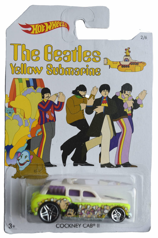 Hot Wheels Cockney Cab II, The Beatles Yellow Submarine