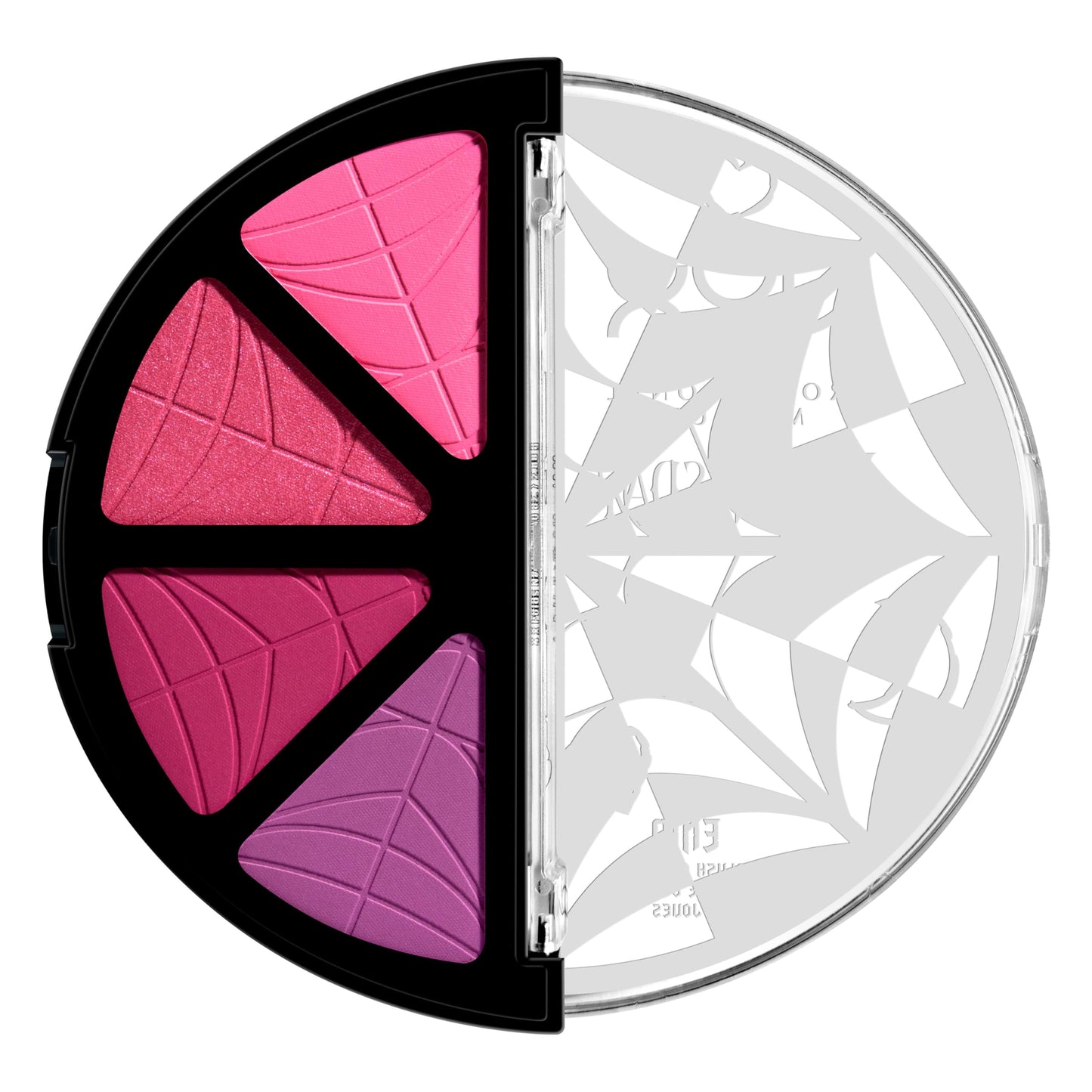 NYX PROFESSIONAL MAKEUP Wednesday Stained Glass Blush Palette, Makeup Palette with 4 Versatile, Intensely Pigmented Blush Shades