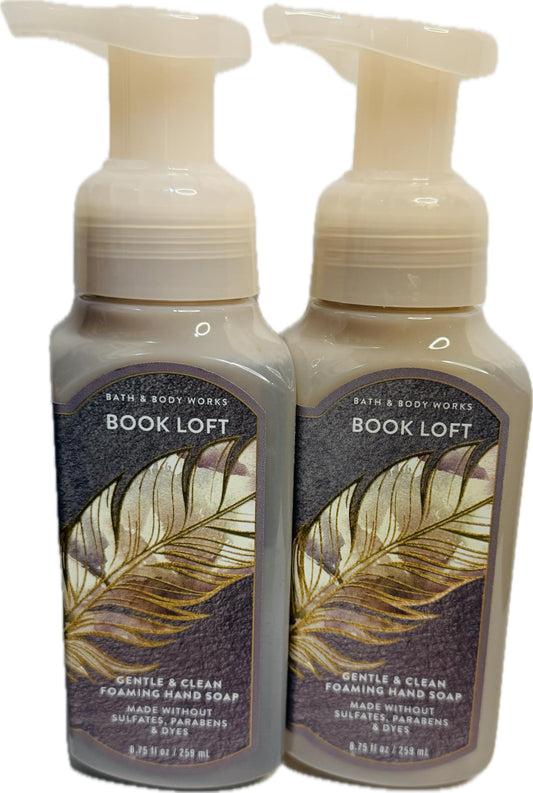 Bath and Body Works Book Loft Gentle Foaming Hand Soap Pack of 2