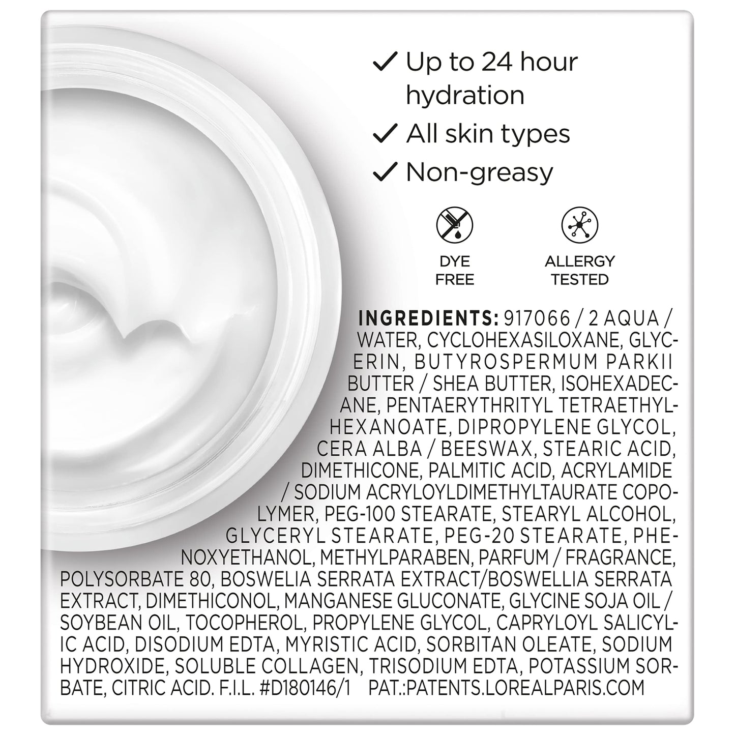 L'Oreal Paris Wrinkle Expert 35+ Anti-Aging Face Moisturizer with Collagen 1.7 oz