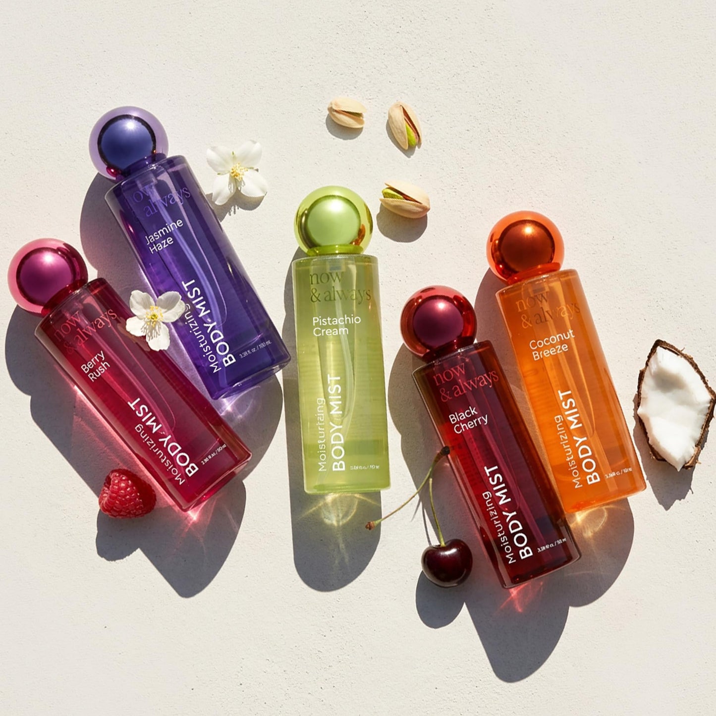 NICKA K NEW YORK Now & Always Body Mist, Lightweight Fragrance, Non-Sticky Elegant Scents, Ideal For Layering or Refreshing Throughout the Day (Rosy Beauty & Personal Care NICKA K NEW YORK