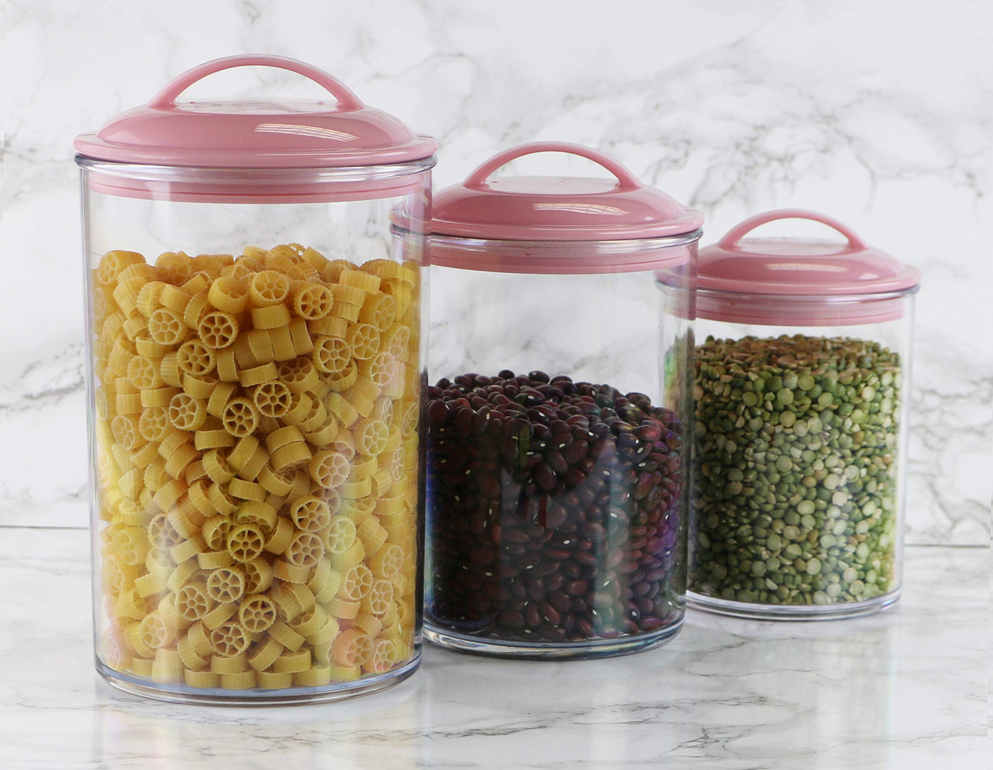 Reston lloyd Food Storage Containers, BPA Free Airtight Canisters for Cereal, Pasta, Sugar, Coffee, Flour, Cookies, Loose Tea, for Kitchen…