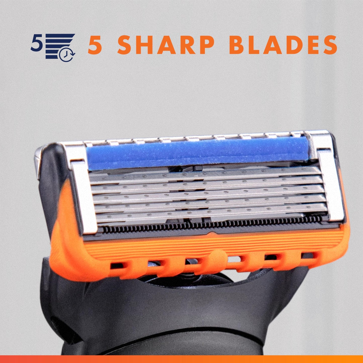 Gillette Fusion5 Power Razor Blade Refills for Men, 8 Count, with Precision Trimmer Beauty and Personal Care Gillette