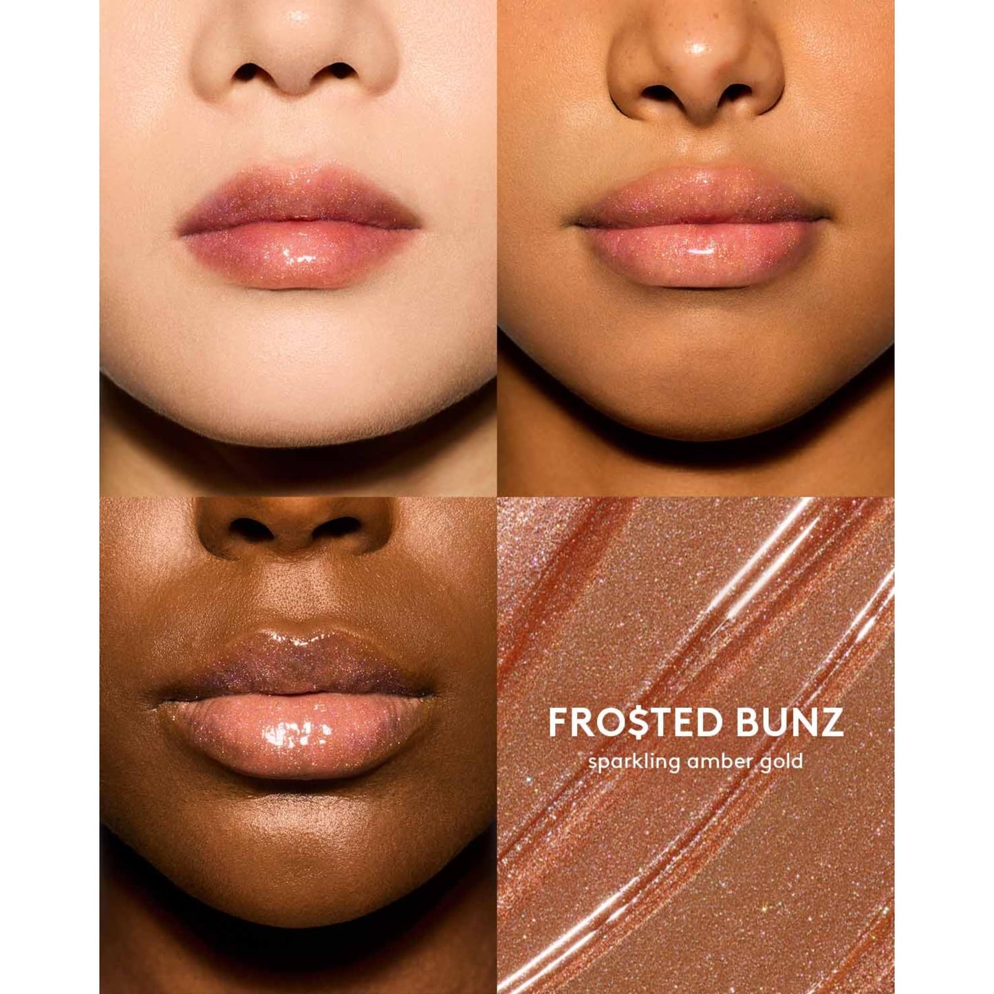 Gloss Bomb Luminizing Lip Oil N Gloss - 05 Frosted Bunz by Fenty Beauty for Women - 0.3 oz Lip Gloss