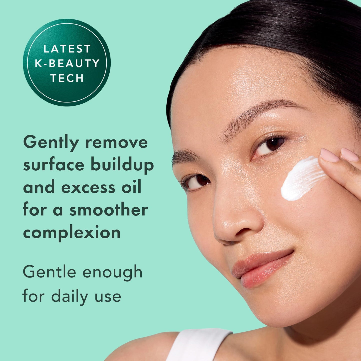 Rael Miracle Clear Facial Cleanser - Makeup Remover, Face Wash for Women, Korean Skin Care (Exfoliating Cleanser, 5.1 fl. oz)