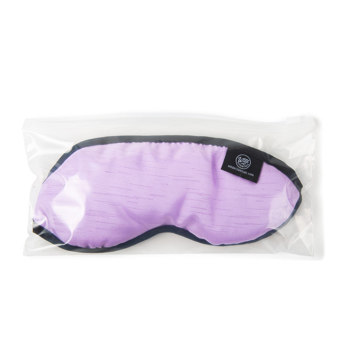 Wild Essentials Infusion Sleep Mask Infused with French Lavender, Includes resealable Pouch to Keep Fresh, Nose Bridge to Block Light Below Eyes