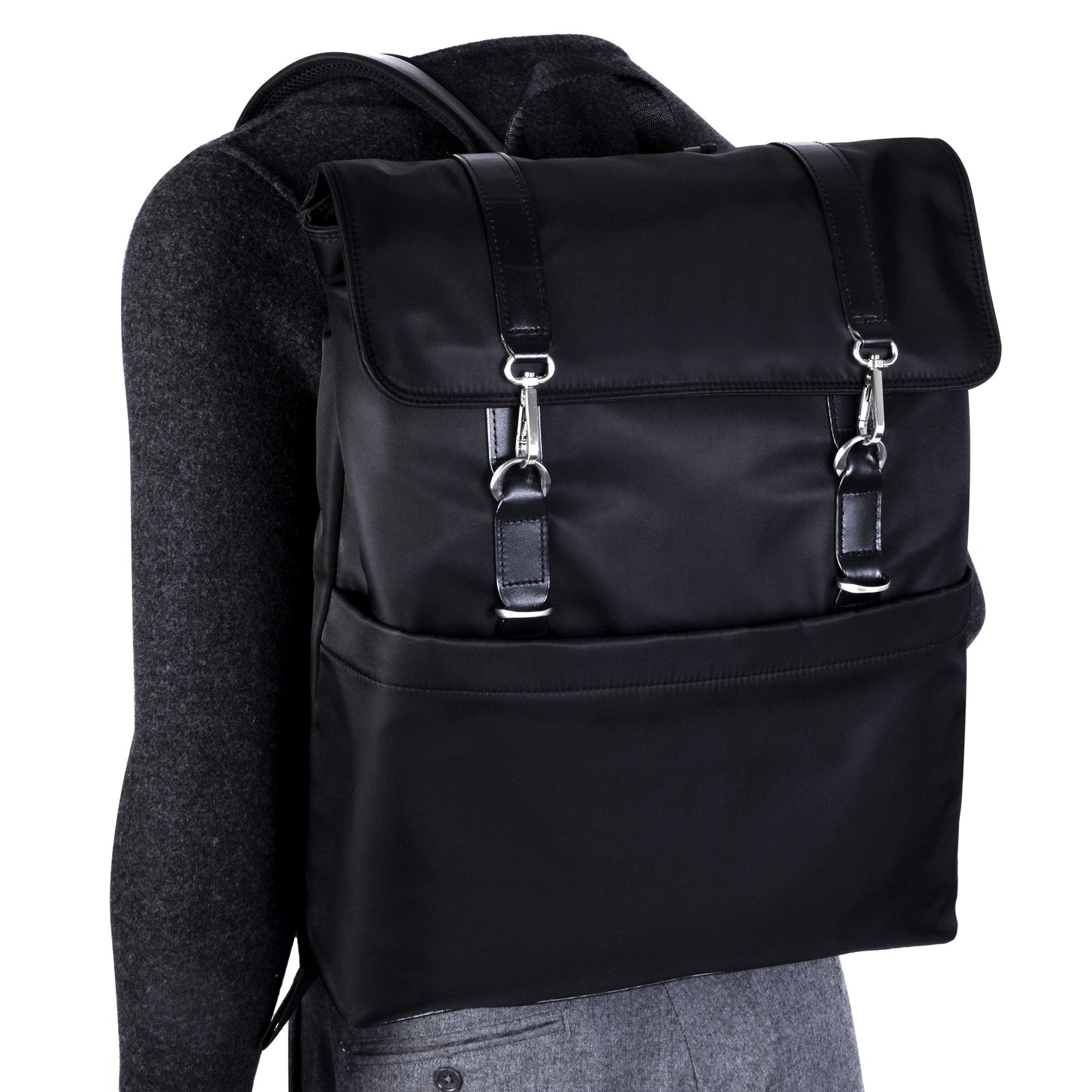 McKlein Element, 17" Backpack Laptop Briefcase, Laptop & Tablet, Travel Business Backpack & Cross-Body, Dual Compartment Laptop/Computer & Tablet Backpack Bag Case
