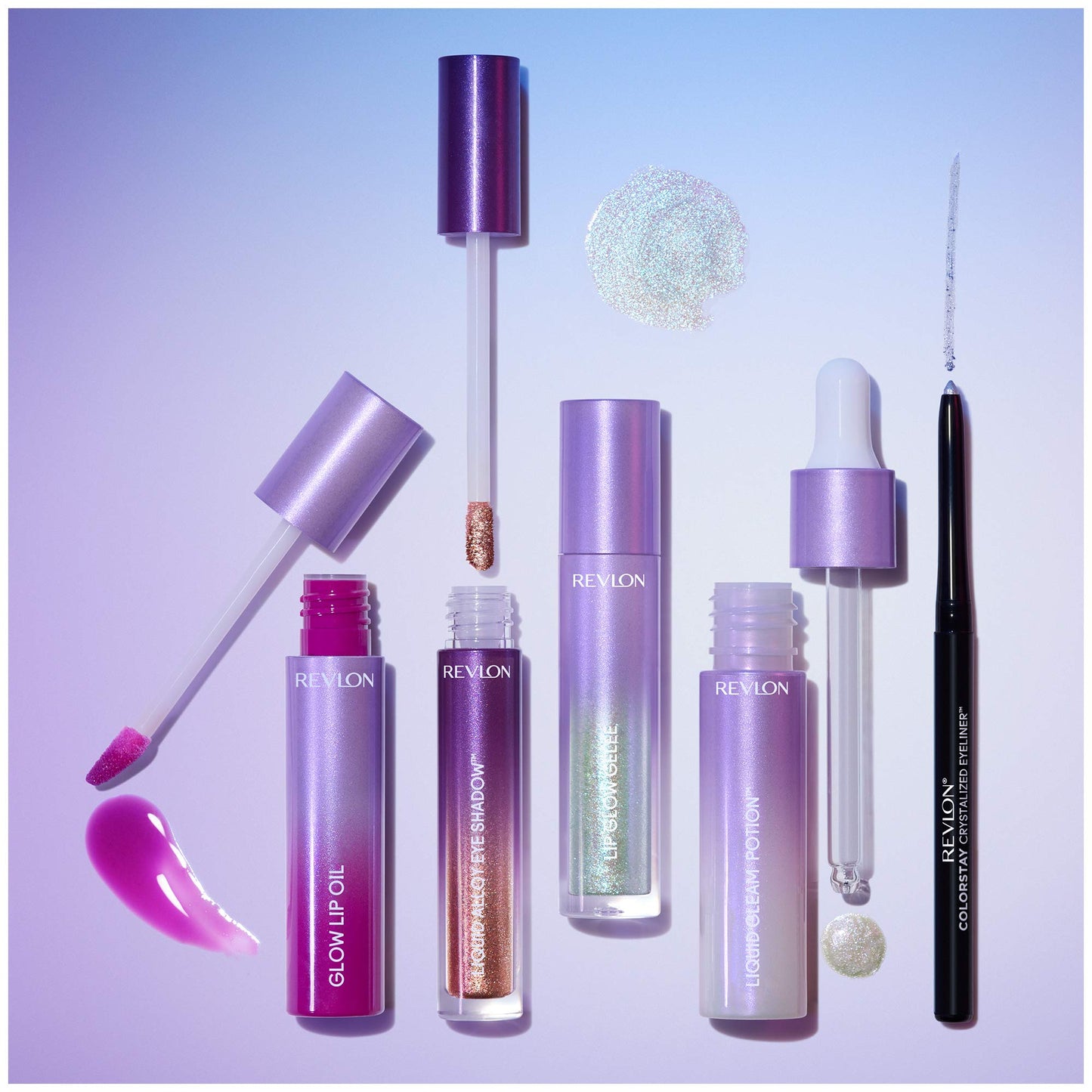 Revlon Crystal Aura Limited Edition Glow Gelee, Highlighter Makeup, Happy Glow Lucky