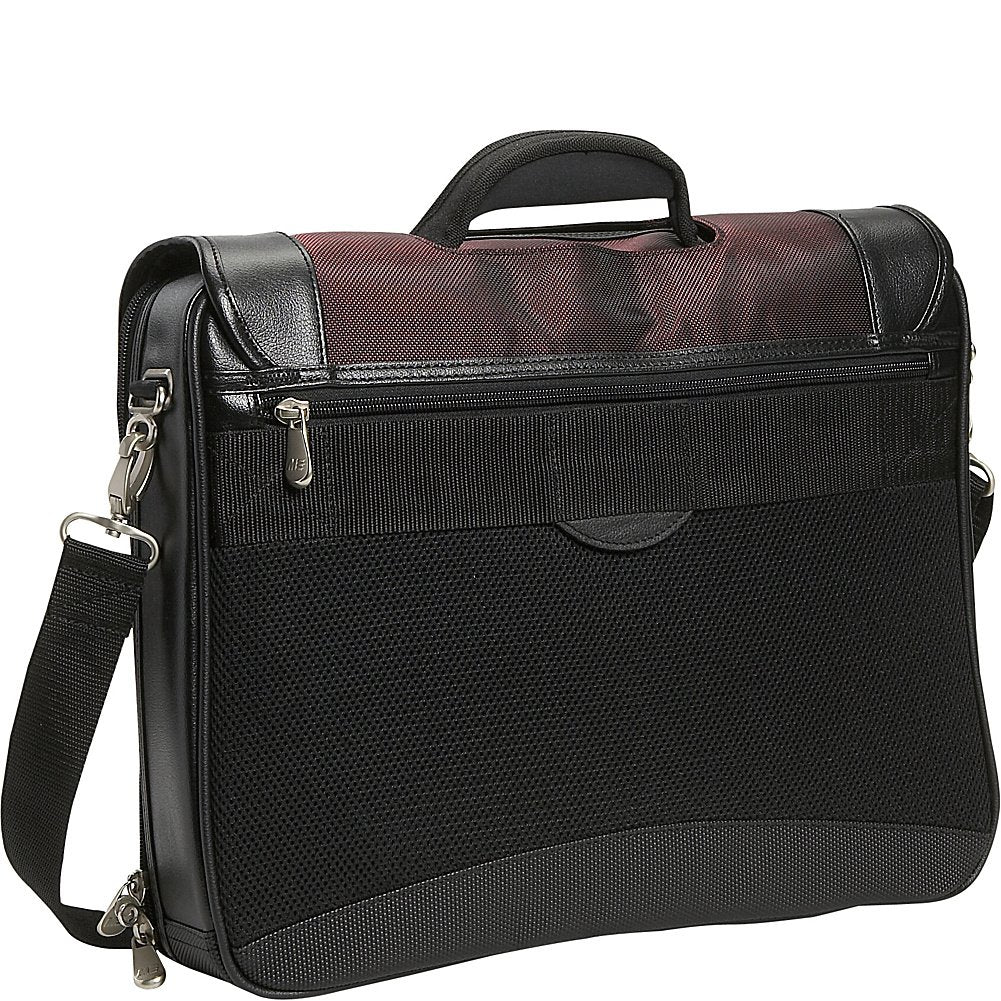 Mobile Edge Select 15.6 inch Nylon Laptop Briefcase Bag for Men and Women, Business, Work, Travel, Compatible with MacBook 17 inch, Yellow/Black
