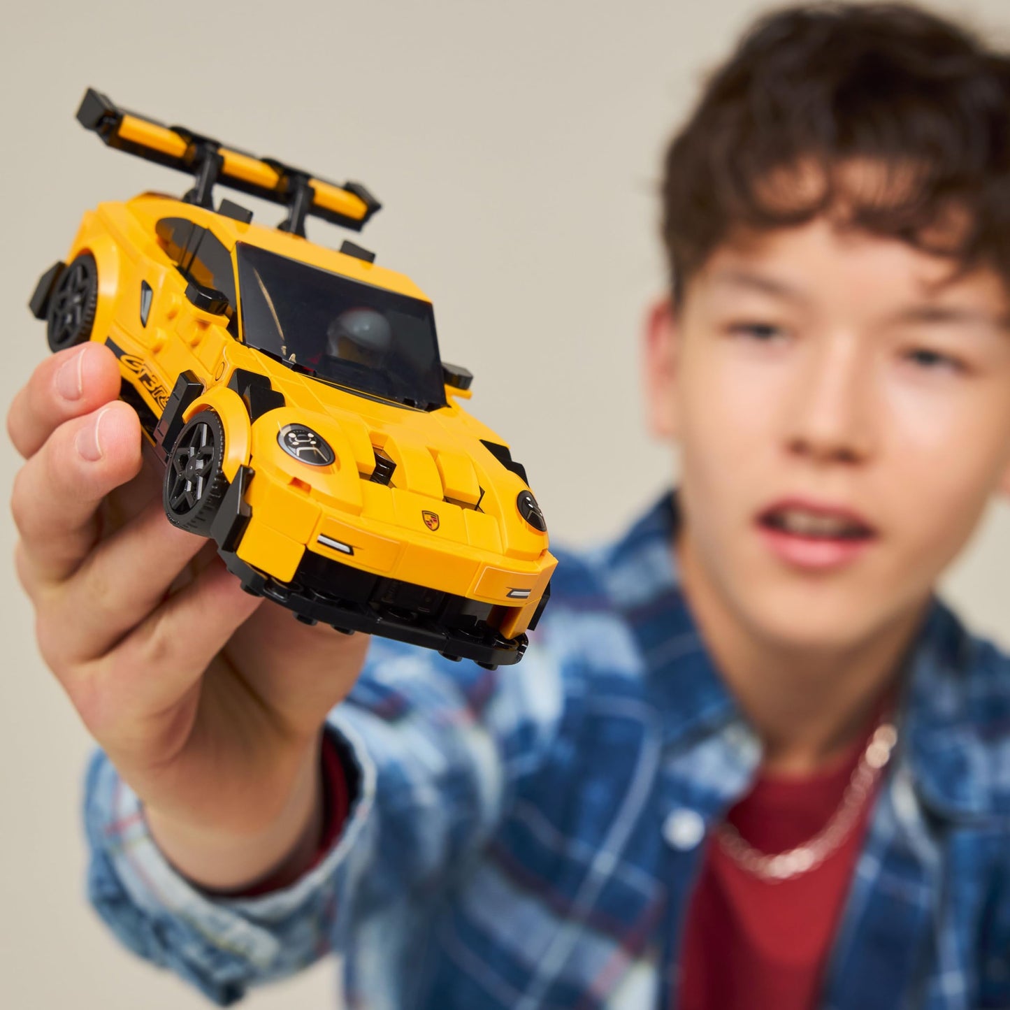 LEGO Speed Champions Porsche 911 GT3 RS 77239, Supercar Building Toy for Kids Ages 9+, Sports Car Model Set & Gift for Boys, Girls & Racing Fans
