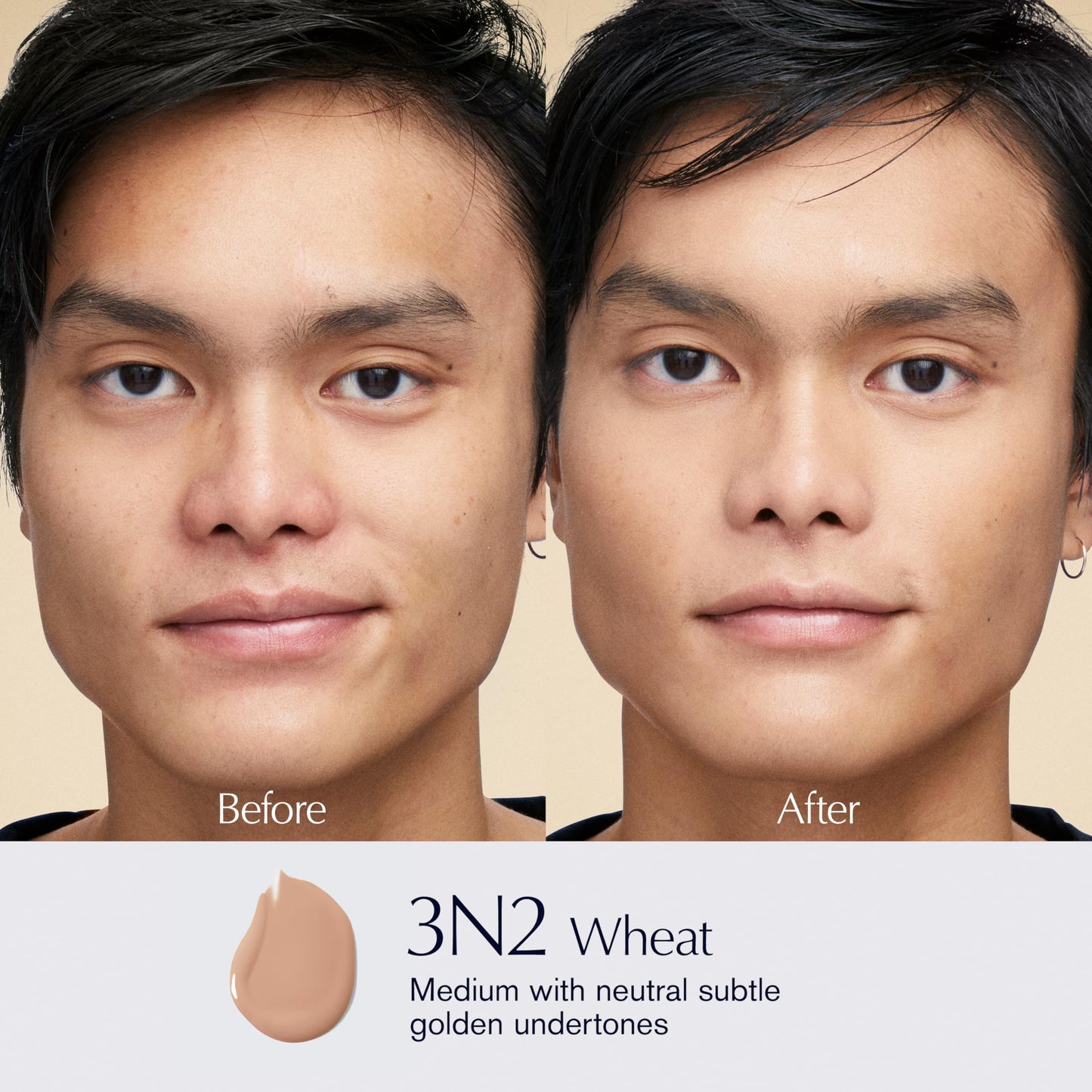 Estée Lauder Futurist Hydra Rescue Moisturizing Foundation Makeup SPF 45 for a 12-Hour Glow, 1.2 Fl Oz, 3N2 Wheat