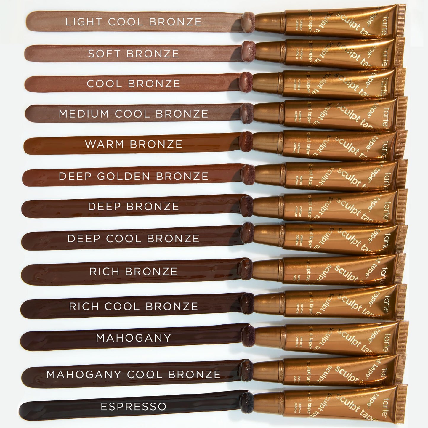 tarte sculpt tape contour - Lightweight Cream Bronzer with Shea Butter for Blendable, Buildable Contour & Natural Looking Sculpted Glow, Vegan