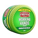 O'Keeffe's Working Hands Hand Cream for Extreme Dryness - 6.8 oz Value Size Jar (1 Pack) - Repairing Skincare for Cracked, Dry Hands