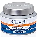 ibd Hard Gel for Nails - LED/UV French Xtreme Clear Builder Gel, Ideal for Nail Extensions, 2 oz