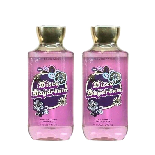 Bath & Body Works Shower Gel, Gift Set of 2, 10oz Each (Disco Daydream)
