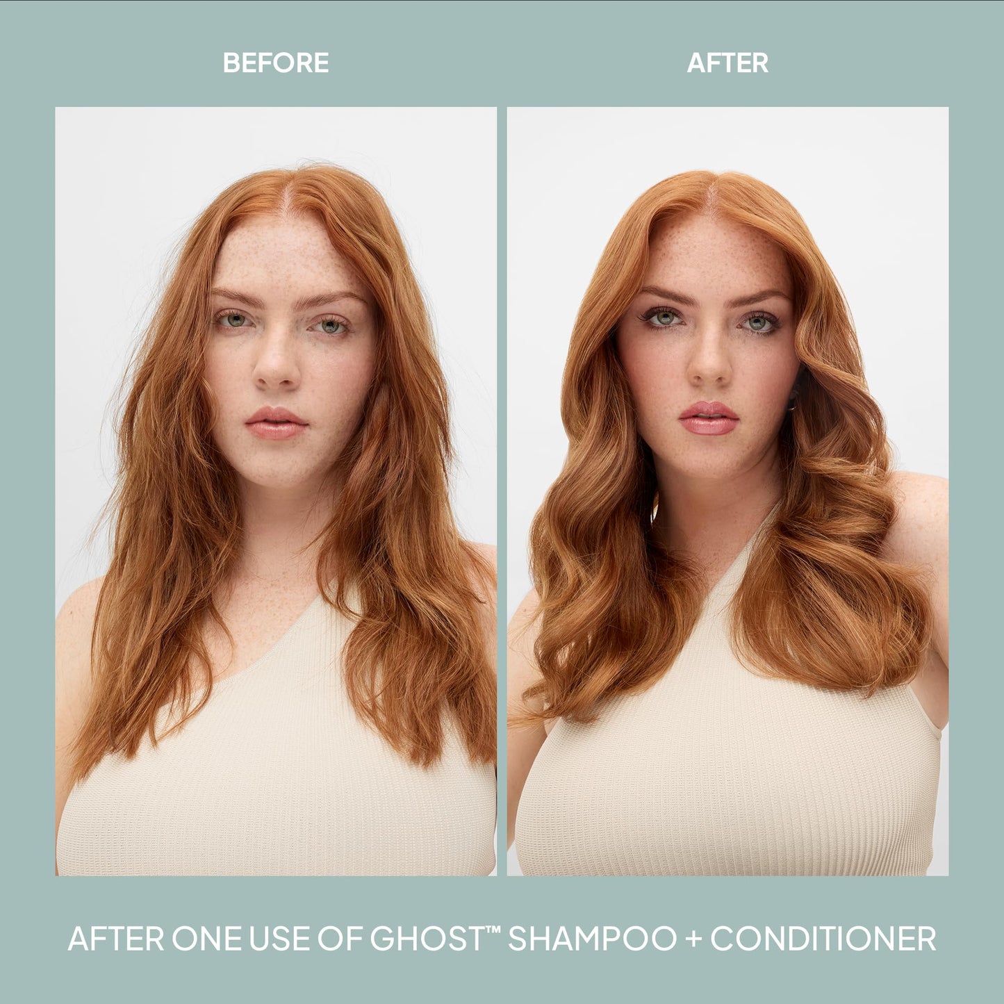 VERB Ghost Shampoo & Conditioner Duo Set, 32 fl oz, Infused with Moringa Oil -Cleanses + Moisturizes Fine and Weighed Down Hair - Vegan, No Parabens