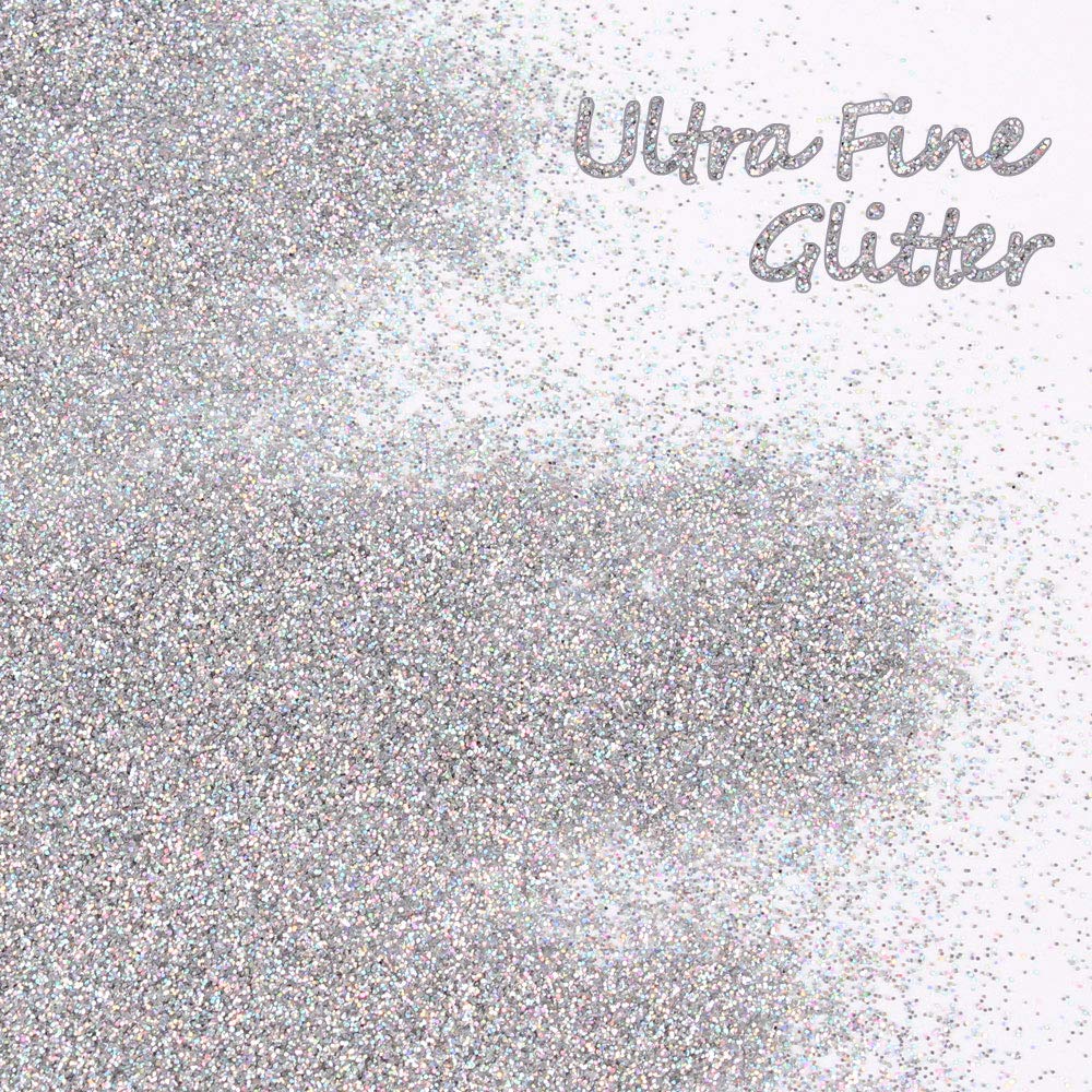 5.3oz/150g Ultra Fine Laser Glitter Powder, Holographic Glitter for Slime Epoxy Resin Craft Tumbler Jewelry Nail Art Festival Makeup Scrapbook