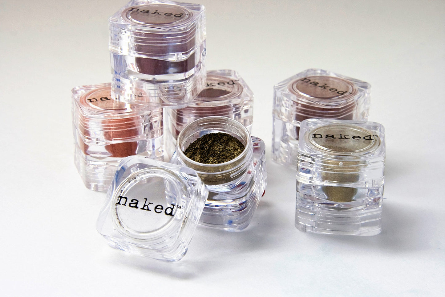 Naked Cosmetics Mica Powder Pigment for Makeup - Lip Gloss Pigment Powder for Lipstick - Pigment Powder for Nails - Loose Mica Pigment Powder for Face