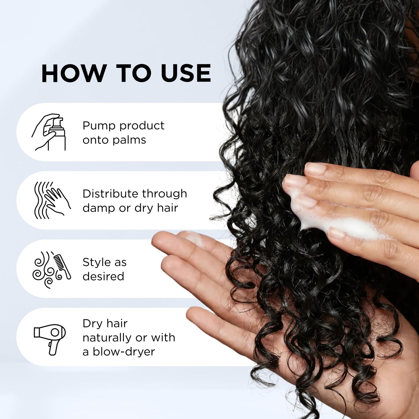 Style Factor EDGE BOOSTER Extra Strength Setting Mousse Travel Size - Frizz Control, Extra Volume, and Conditioning - 2.5oz Morganite Mousse for Curly Beauty and Personal Care Style Factor