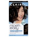 Clairol Nice'n Easy Permanent Hair Dye, 3 Brown Black | 100% Gray Coverage | Long?Lasting, Natural?Looking Color & Shine | Pack of 1