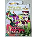 Hot Wheels 2016 The Beatles 50th Anniversary Yellow Submarine Morris Mini 4/6, Red