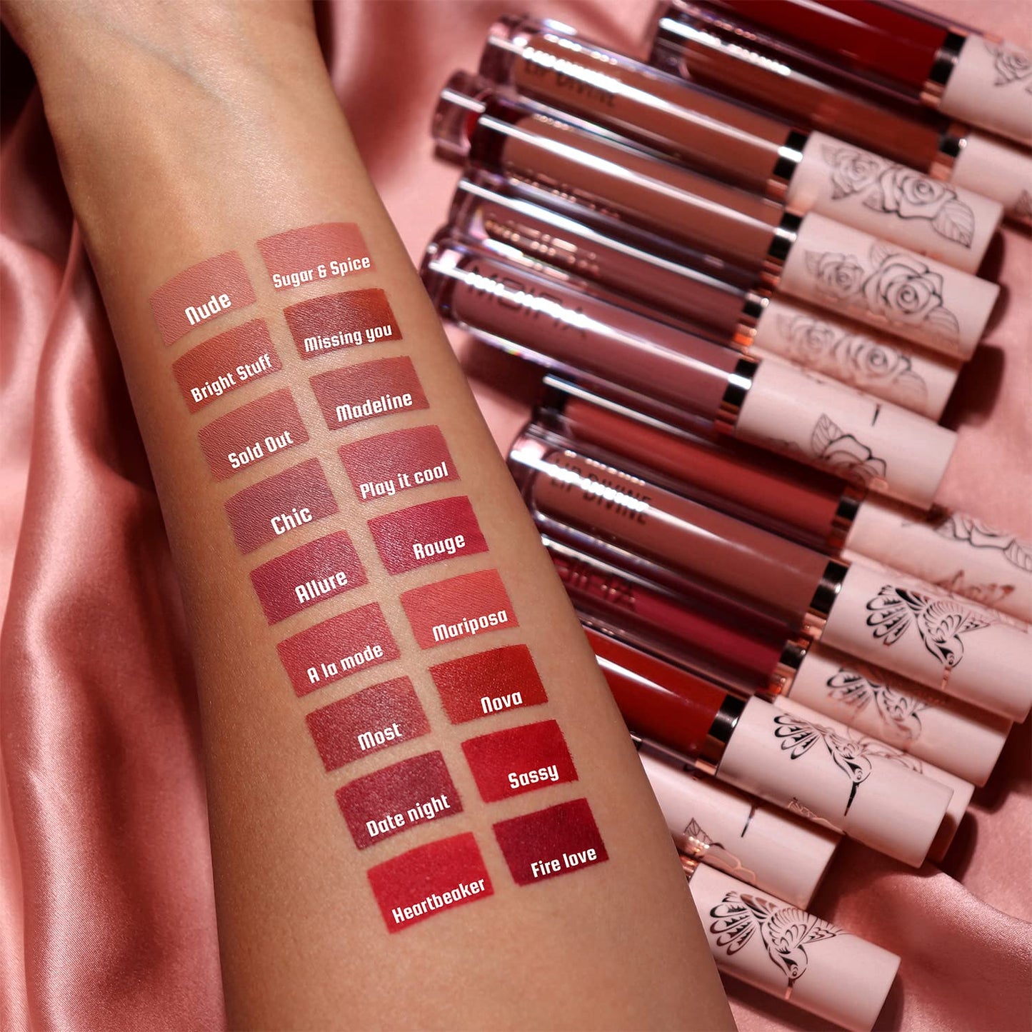 Moira Lip Divine Liquid Lipstick (004, Missing You)
