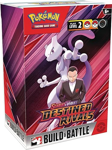Pokemon TCG: Scarlet & Violet - Destined Rivals - Build & Battle Box - 4 Packs