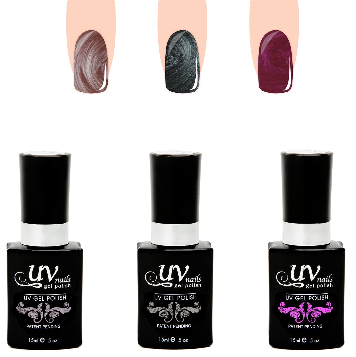 UV-Nails Iris Set of 3 UV or LED gel polish Beauty & Personal Care UV-NAILS