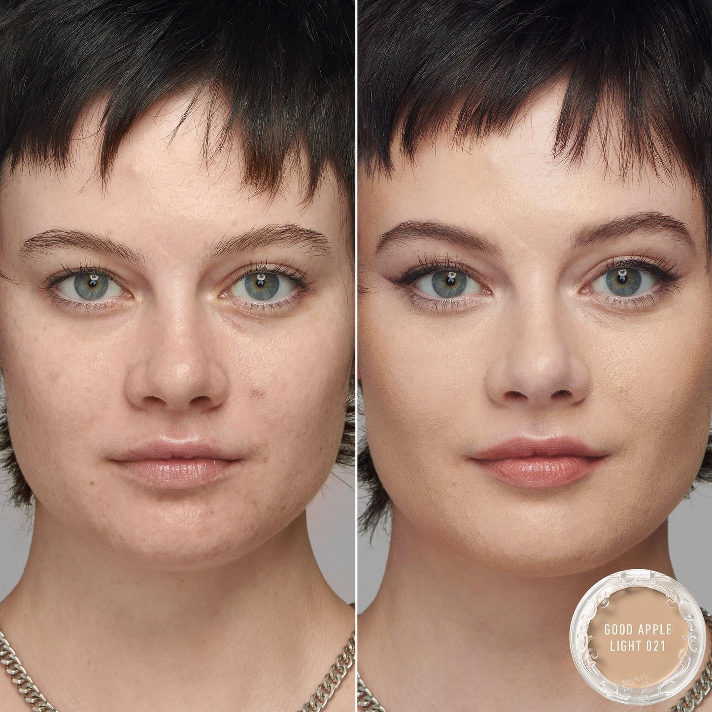 KVD Beauty Good Apple Lightweight Full-Coverage Cream Foundation Balm Light 021
