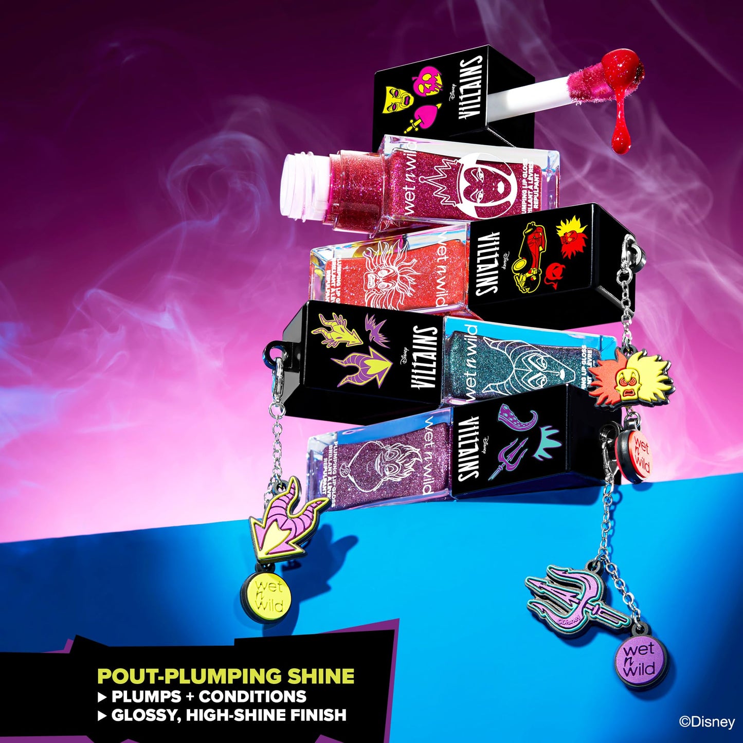 wet n wild Pick Your Vice Plumping Lip Gloss W/Charms - Un-Friended