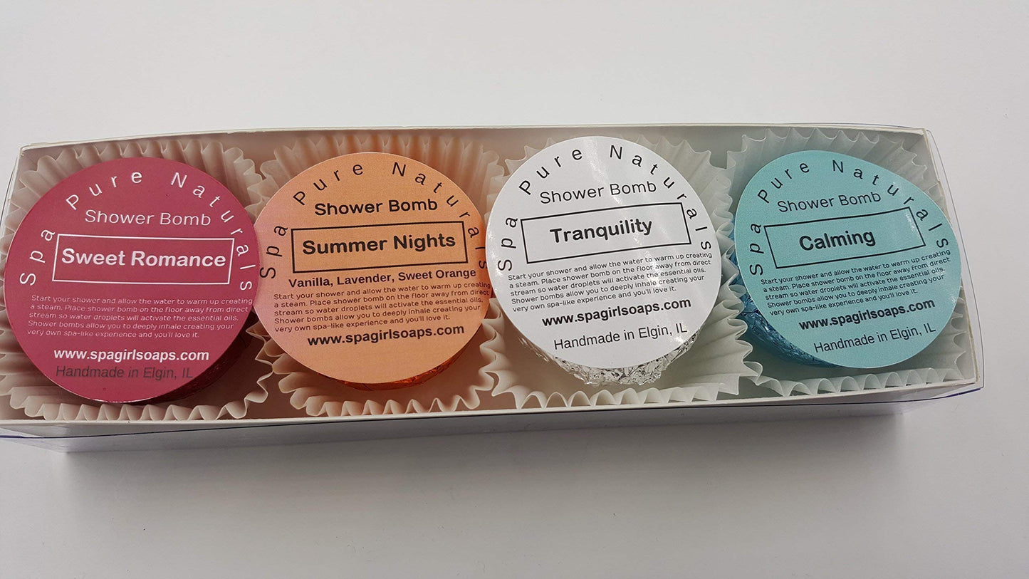 SPA PURE Wellness Collection III Aromatherapy - Fizzing Shower Bombs by Spa Pure Naturals